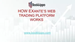 Exante trading platform