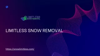 limitless snow removal
