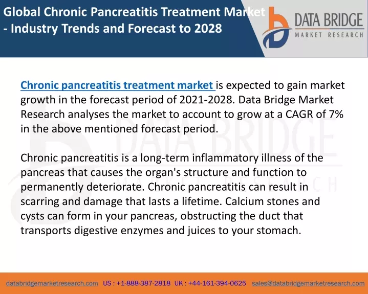 global chronic pancreatitis treatment market