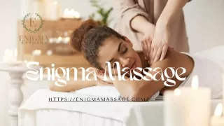 Massage Nassau Bahamas | Enigmamassage.com