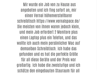mir wurde ein job von zu hause aus angeboten