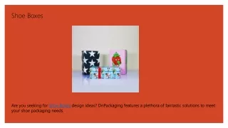 shoe boxes