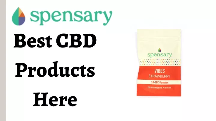 best cbd products here