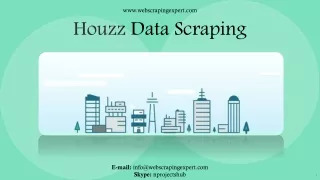 Houzz Data Scraping
