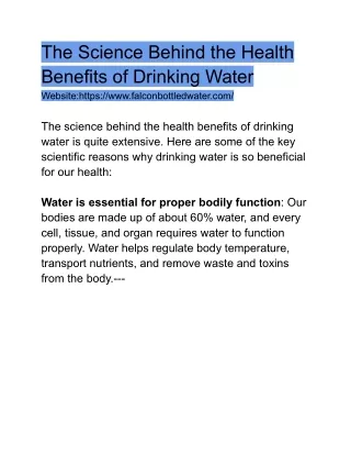 drinking water company dubai