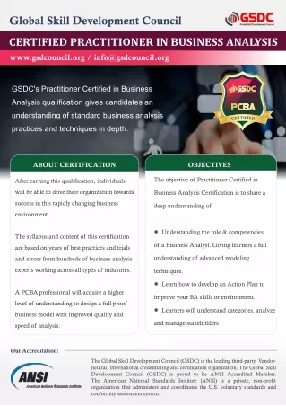 Boost your career by acquiring Business Analyst Certification
