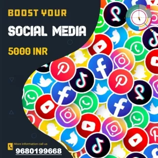 Boost Your Social Media Presence Today at Only 5000 INR - WhatsApp 9680199668