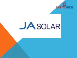 The Benefits of Using JA Solar Panels for Your Home& Commercial
