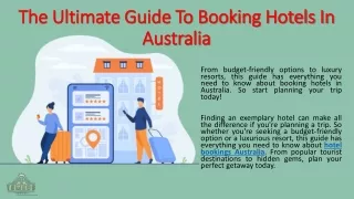 Hotel Bookings Australia