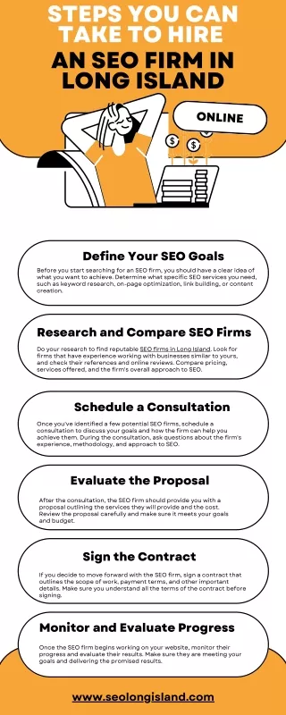 Steps you can take to hire an SEO firm in Long Island