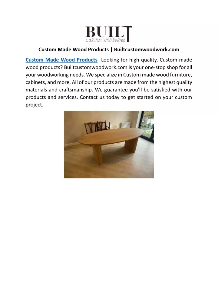 custom made wood products builtcustomwoodwork com