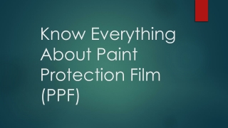 Know Everything About PPF
