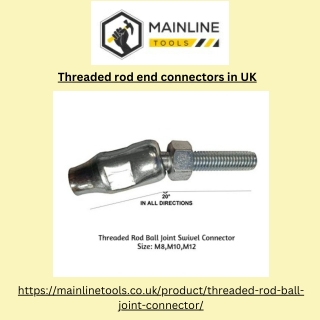 Threaded rod end connectors in UK