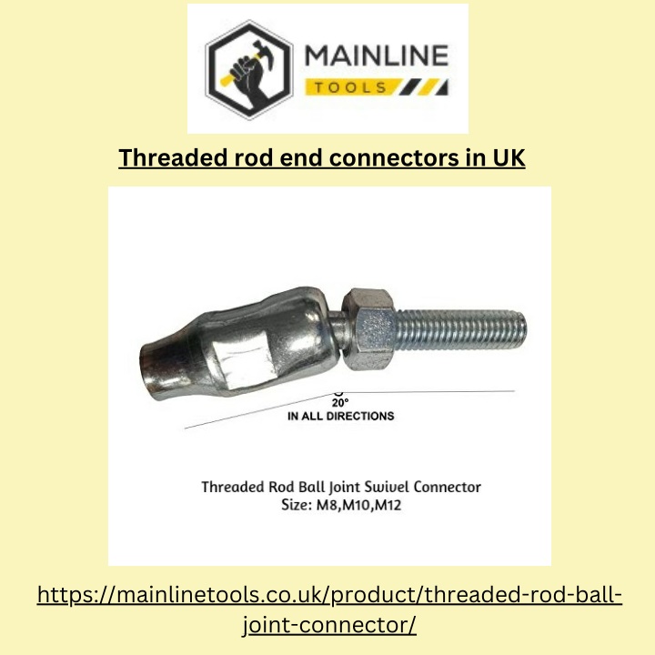 threaded rod end connectors in uk