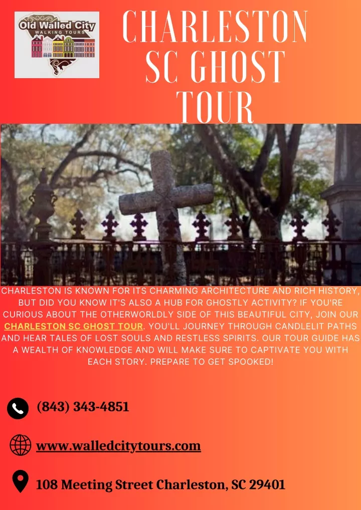 charleston sc ghost tour