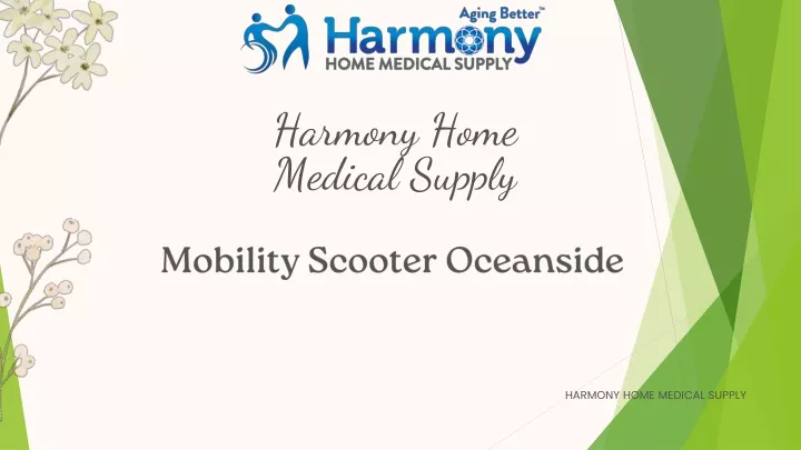 harmony home medical supply