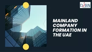 Mainland Company Formation in the UAE