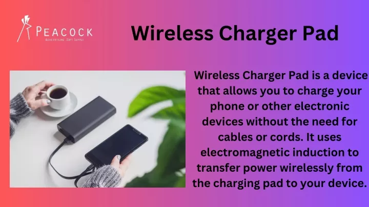 wireless charger pad