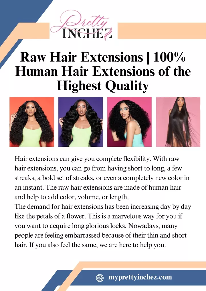 raw hair extensions 100 human hair extensions