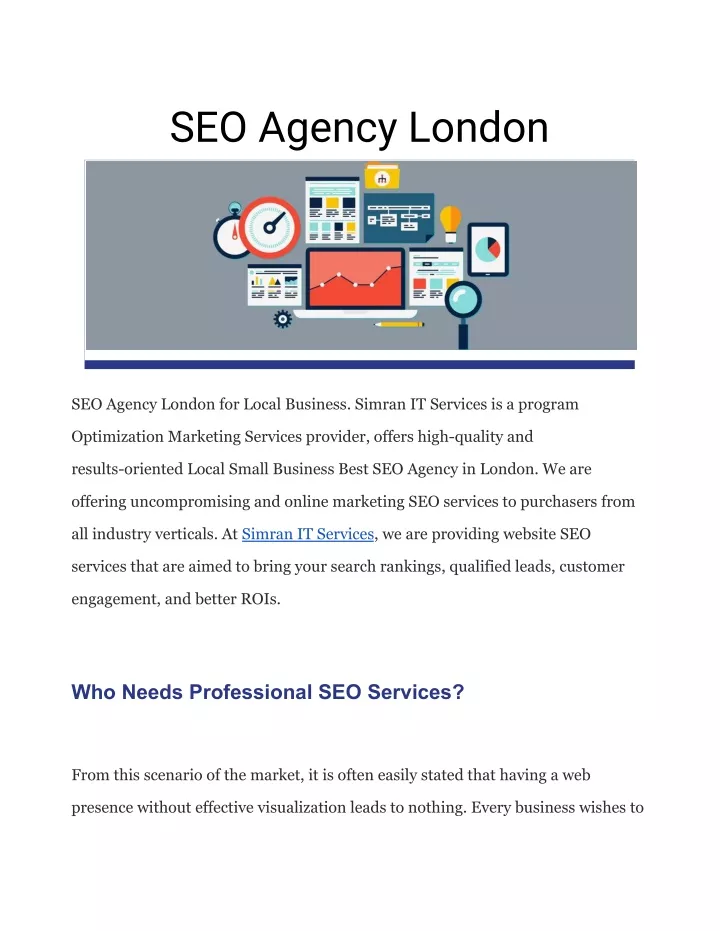 seo agency london