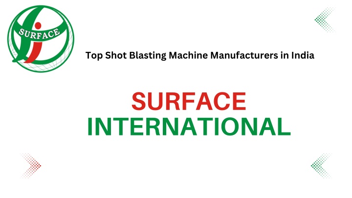 top shot blasting machine manufacturers in india