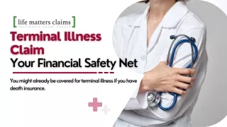 Terminal Illness Claim: Your Financial Safety Net