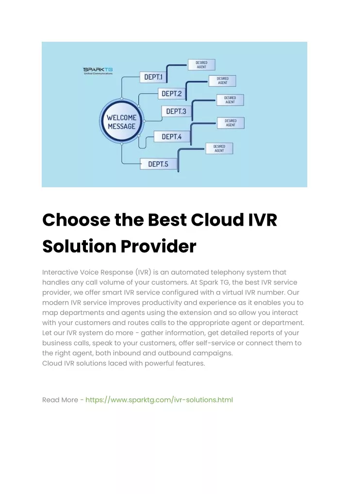 choose the best cloud ivr solution provider