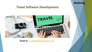 travel software development