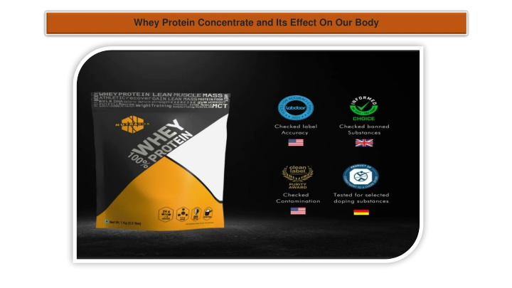 whey protein concentrate and its effect on our body