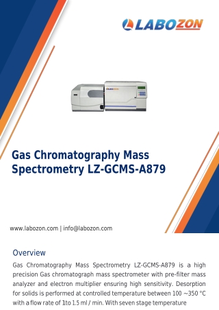 Gas-Chromatography-Mass-Spectrometry