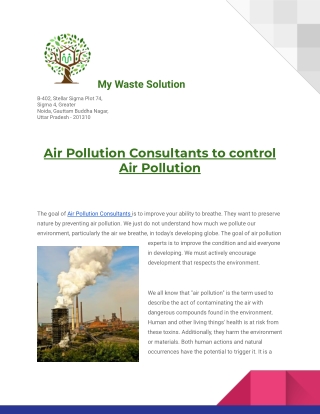 AIR Pollution