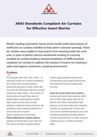 acme air curtains
