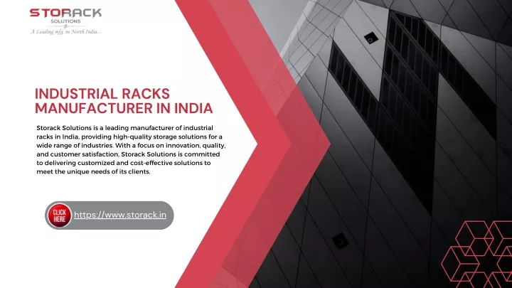 industrial racks manufacturer in india