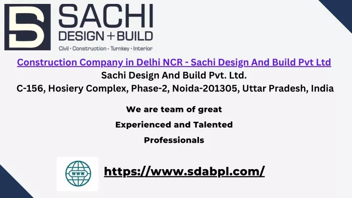 construction company in delhi ncr sachi design