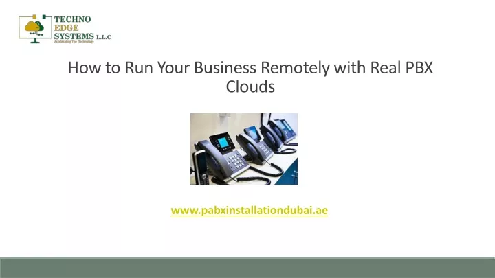 how to run your business remotely with real