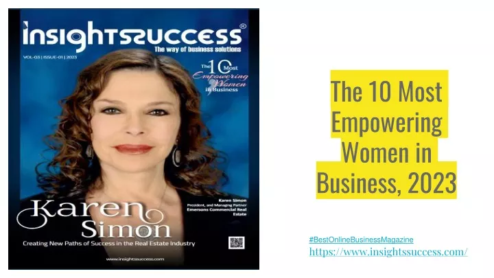 the 10 most empowering women in business 2023