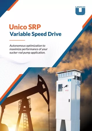 SRP Drives and Control | SRP VSD Functions | Unico