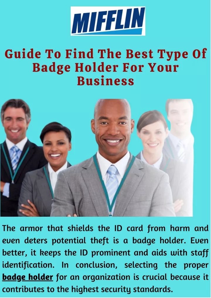 guide to find the best type of badge holder