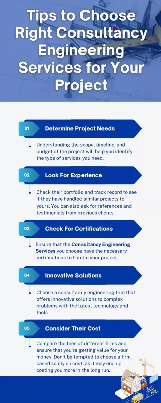 Tips to choose the right consultancy engineering services for project needs