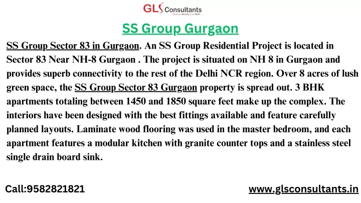 ss group gurgaon