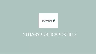 Notary Services: Ensuring the Legality and Validity of Your Important Documents