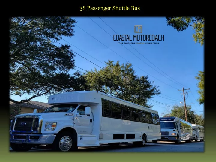 38 passenger shuttle bus