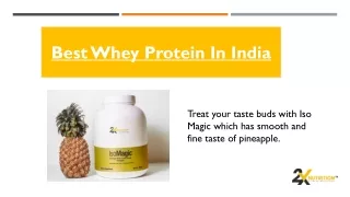 Best whey protein in India - 2xNutrition