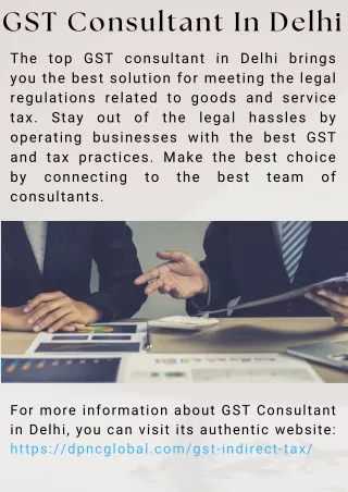 gst consultant in delhi