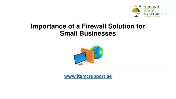 importance of a firewall solution for small businesses