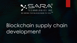 Transform Supply Chains with Blockchain Development