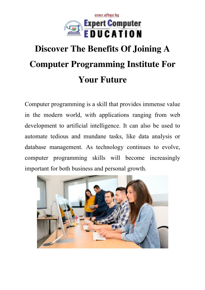 discover the benefits of joining a