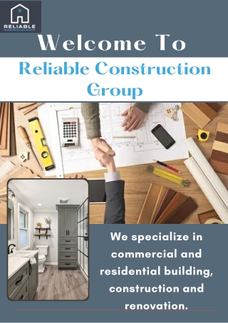 Home Remodeling In Hollywood - Reliable Construction Group