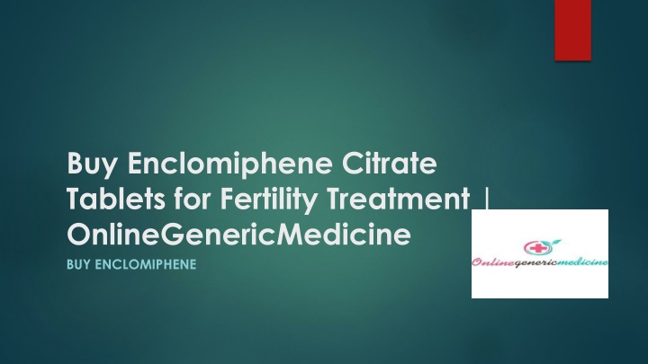 buy enclomiphene citrate tablets for fertility treatment onlinegenericmedicine