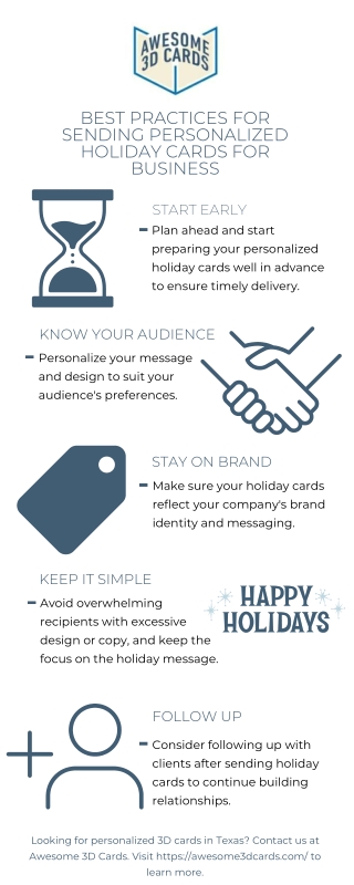 Best Practices for Sending Personalized Holiday Cards for Business